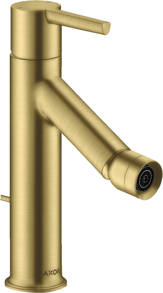 10214950 Смеситель для биде, однорычажный, с рычажной ручкой и сливным гарнитуром AXOR STARCK