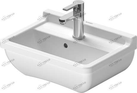 0750450010 Подвесная раковина настенная овальная Duravit Starck 3