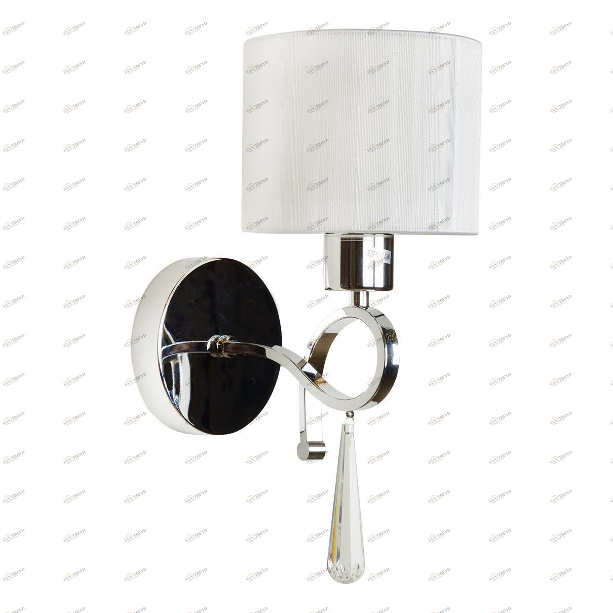 Бра настенное белое iLamp Bella RM1029/1W CR ILAMP BELLA 00-3949103 Белый