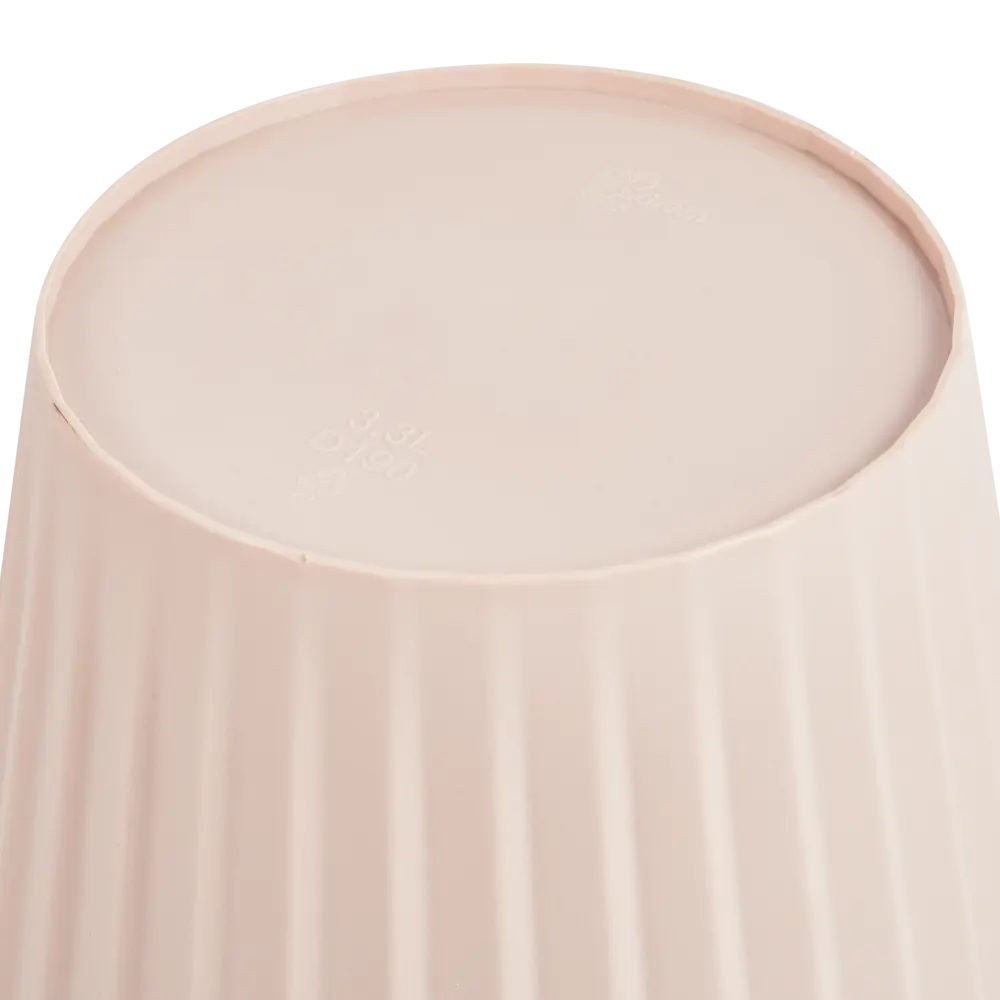 Горшок цветочный Ingreen Sand ø19 h17.7 см v3.3 пластик кремовый STLM-2020337 - Вид №3