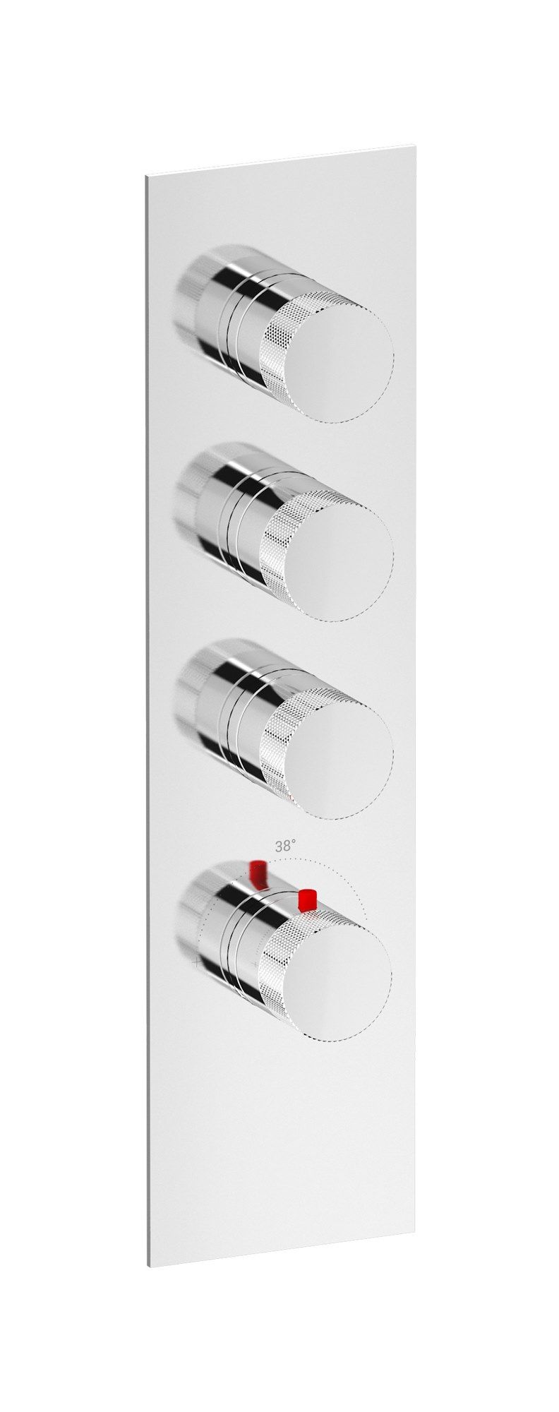 Термостатический смеситель для душа с 4 отверстиями IB Aqua ARCH-00010356 - Вид №1