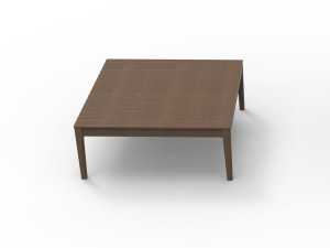 Модуль журнального столика для садового дивана в iroko