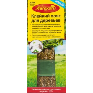 Клейкий пояс для садовых деревьев для защиты от вредителей Aeroxon 3.5 м 12000729 STLM-2204400