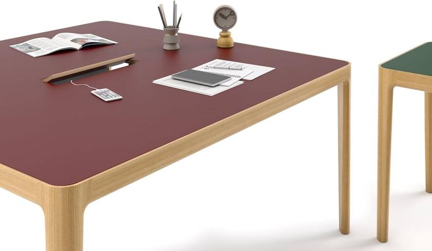 Cider Edition Квадратный стол для переговоров с системой управления кабелями I-land sun-id-1384546 - Вид №1