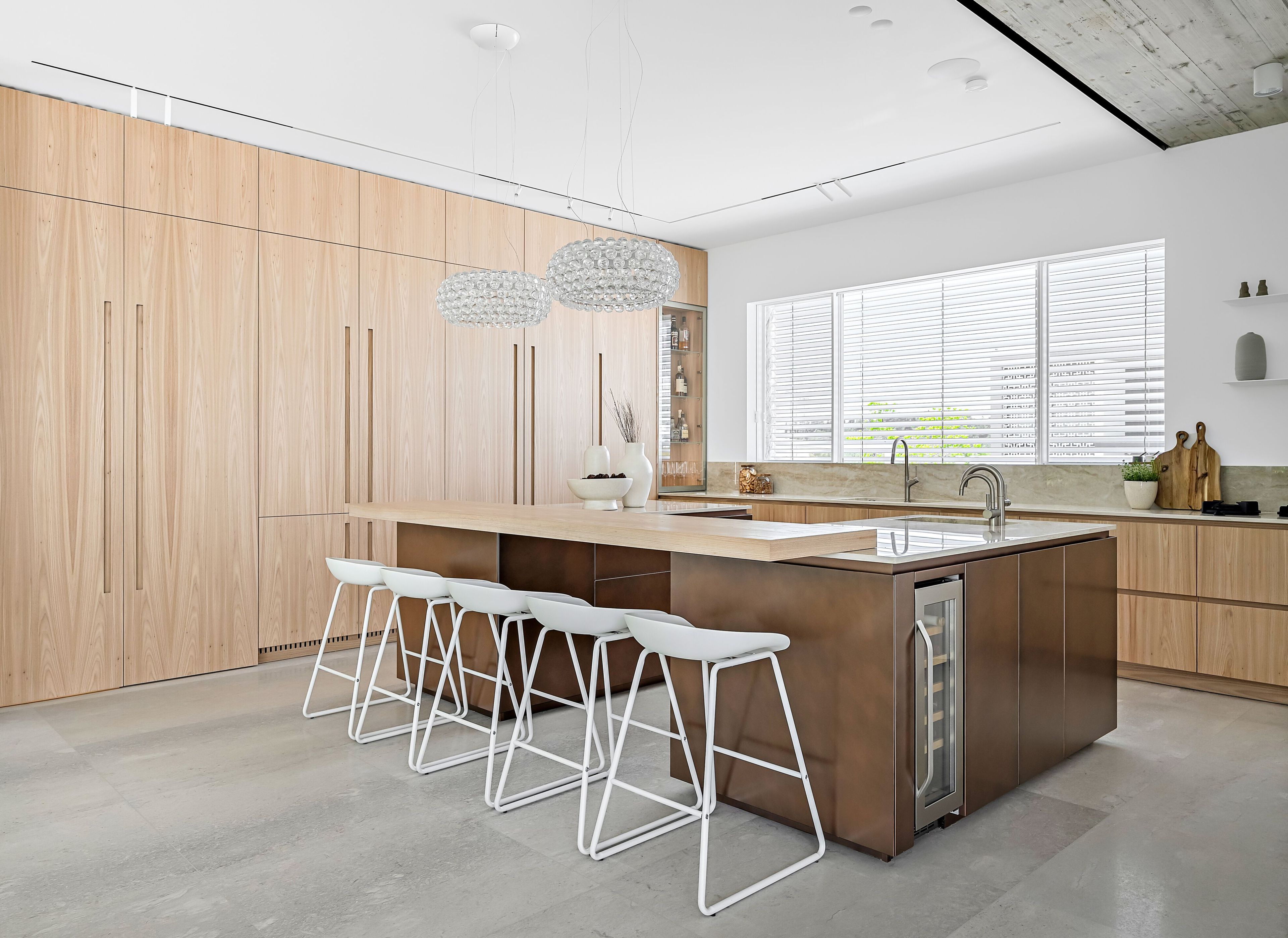 Угловая кухня с двойным островом TM Italia Cucine D90 ARCH-00060580