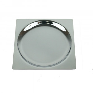 981(08) Stil Haus Urania, настольная металлическая мыльница, цвет хром