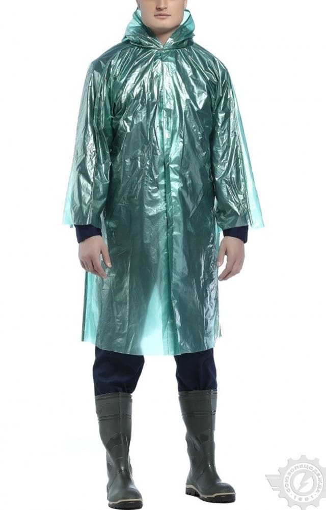 59056 Плащ полиэтиленовый  Непромокаемая спецодежда  размер  - Вид №6