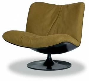 BAXTER Поворотное кожаное кресло Marilyn