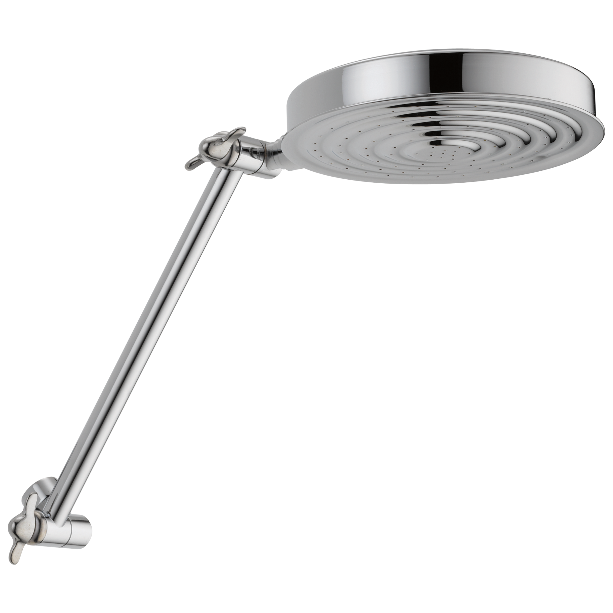 52687-PK Душевая лейка Raincan с одной регулировкой и регулируемым рычагом Delta Faucet Universal Showering Хром 