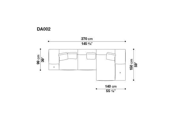 3-местный тканевый диван B&B Italia док ARCH-00033457 - Вид №81