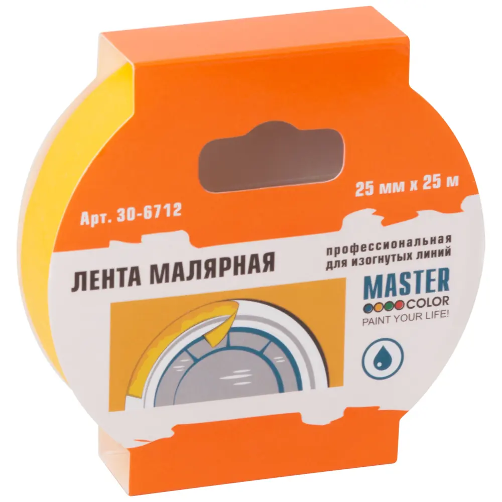 Лента малярная Master Color 25 мм х 25 м STLM-2000634 - Вид №2