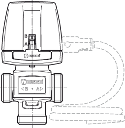 4306 16 00 VZC263Ротационные клапаны » Esbe серии VZC, VZD  - Вид №1