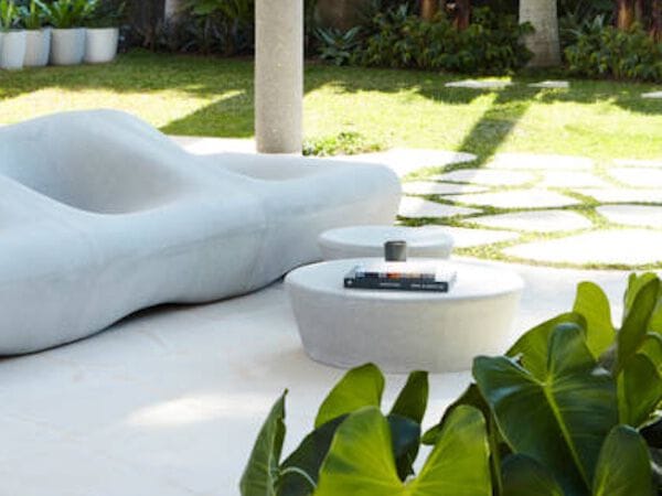 Бетонный садовый стул / журнальный столик SWISSPEARL дизайн ARCH-00147734 - Вид №1