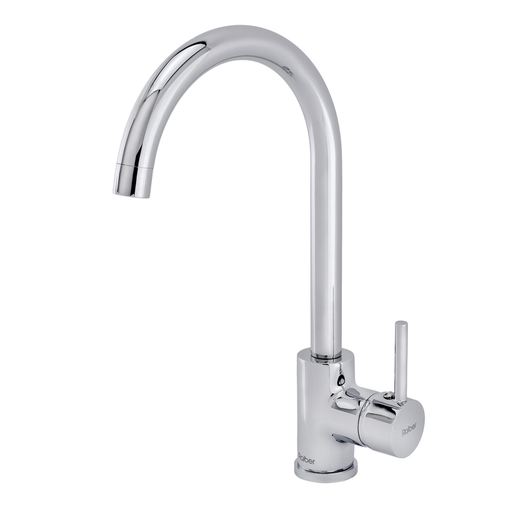 R6501 Смеситель для кухни однорычажный, боковой Raiber Focus - Вид №1