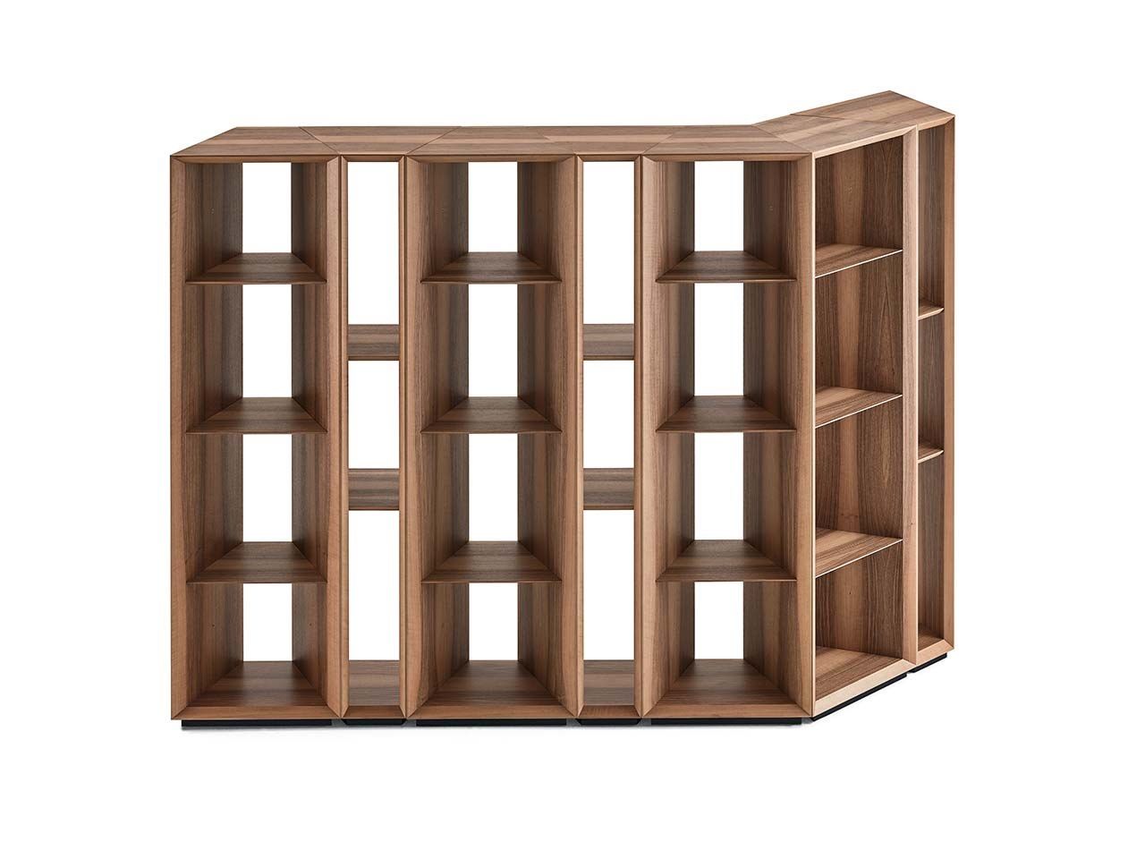 Книжный шкаф из грецкого ореха Gallotti&Radice Prism ARCH-00133969 - Вид №3