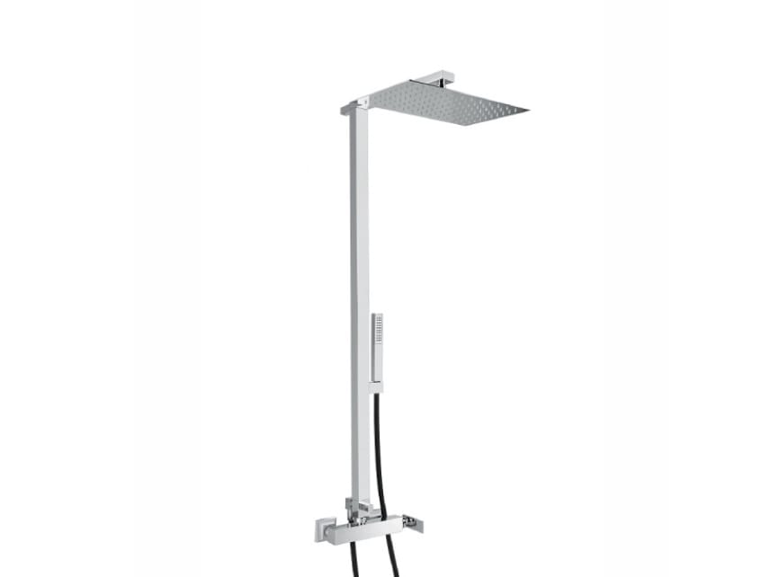 Хромированная латунная душевая колонна Bugnatese ателье ARCH-00144758 - Вид №1