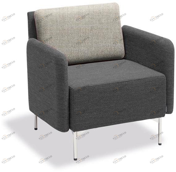 Кресло из ткани с подлокотниками Playback Santreyd sun-id-1431560