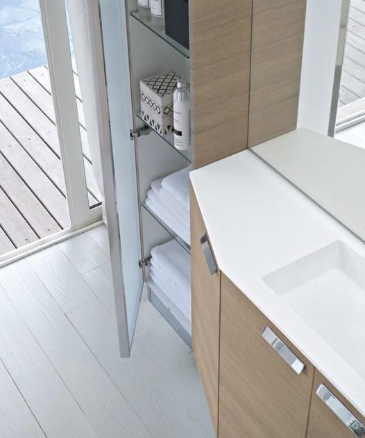 Ideagroup Мебель для умывальника из дуба с зеркалом My fly evo sun-id-1376977 - Вид №1