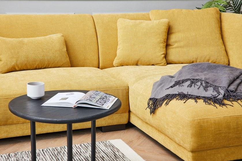 Grado Design 3-х местный тканевый диван с шезлонгом Halle Hal - sf - rc - Вид №14