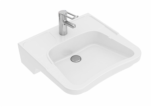 16402 Подвесная раковина настенная прямоугольная IDO 