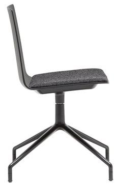 Andreu World Вращающееся кресло с тканевой обивкой Flex high back Si1638 - Вид №6