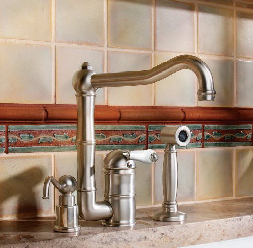 1453 ** 18 Смеситель для кухни складной Nicolazzi Series Classic  - Вид №9