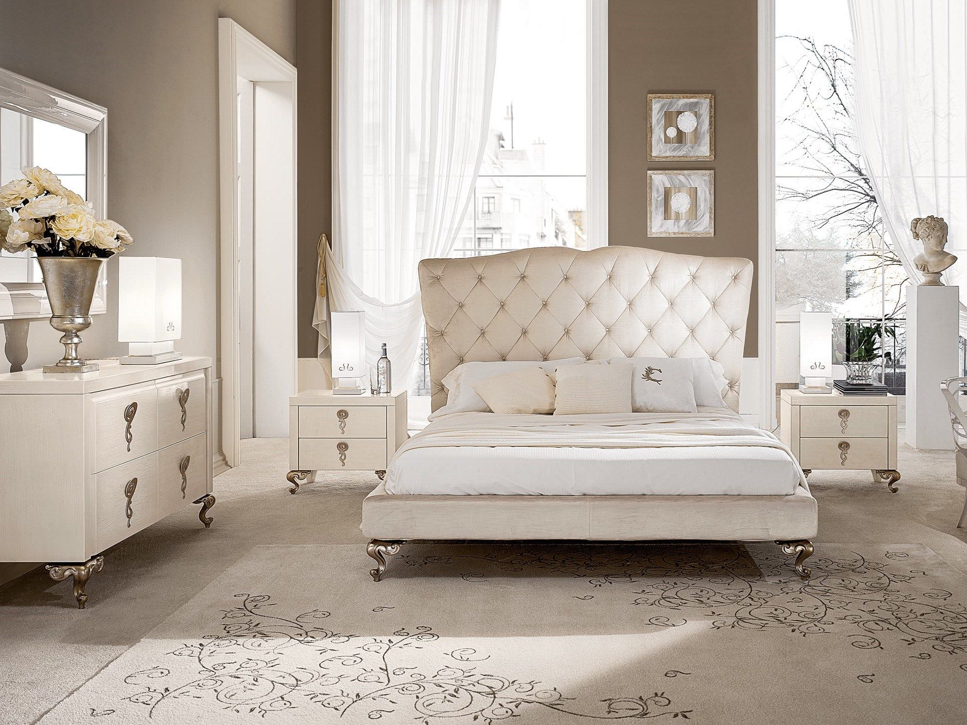 Деревянная тумбочка с ящиками Cantori Джордж ARCH-00042247