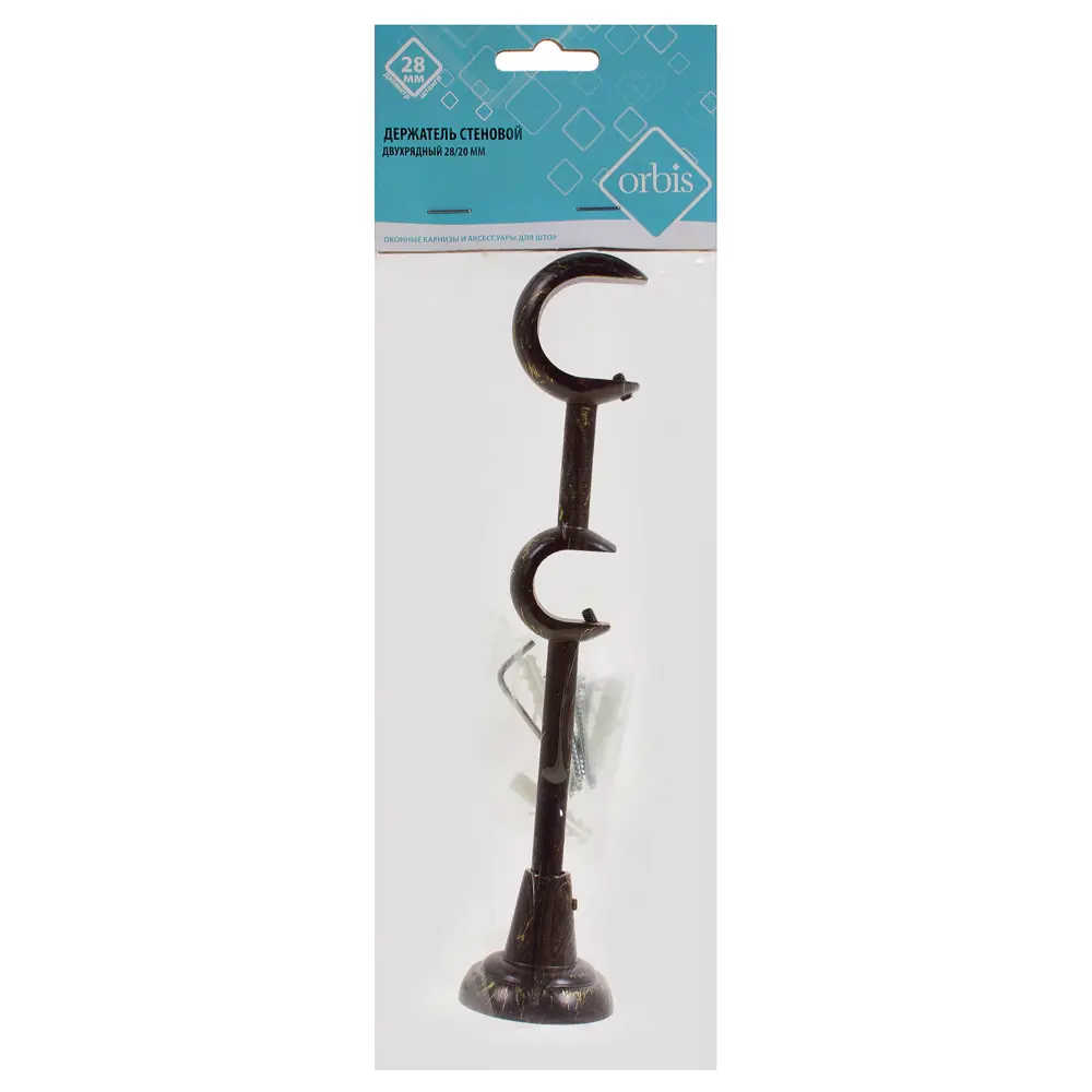 Держатель комбинированный открытый 12.5 см цвет золото-шоколад ORBIS STLM-2106199 - Вид №4