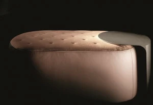 Ditre Italia Овальный пуф capitonné из ткани Clip