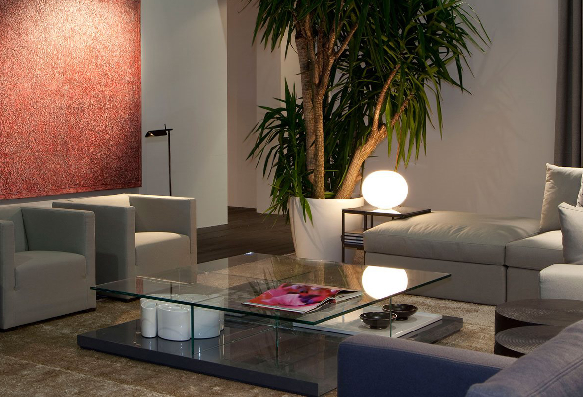 Стол журнальный  MERIDIANI CLUNY CRYSTAL Live - Вид №2