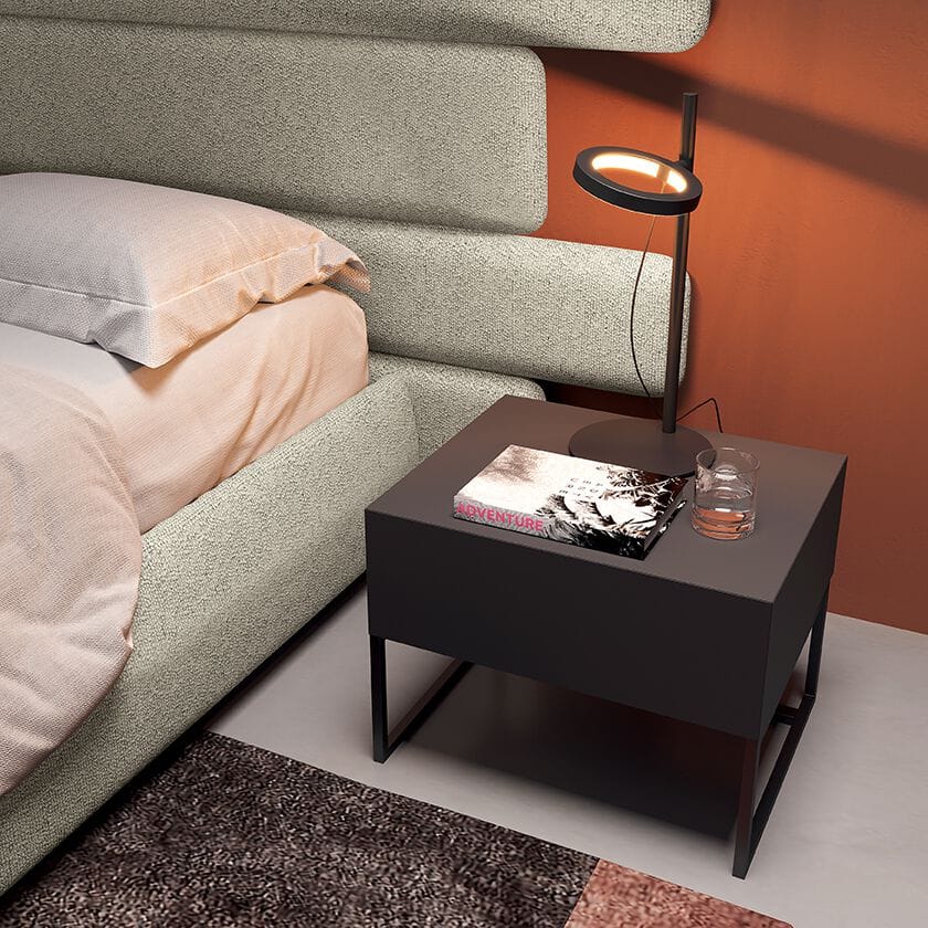 Двуспальная кровать из ткани с высоким изголовьем Febal Casa DESIRE ARCH-00123687 - Вид №6