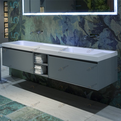 CPS654180GEMMAX2 Подвесная раковина настенная овальная Antoniolupi GEMMA белая