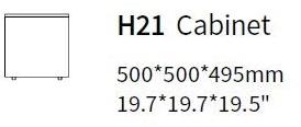 HC28 Cosmo Комод из фанерованной древесины Teahouse H21 / h24 - Вид №3