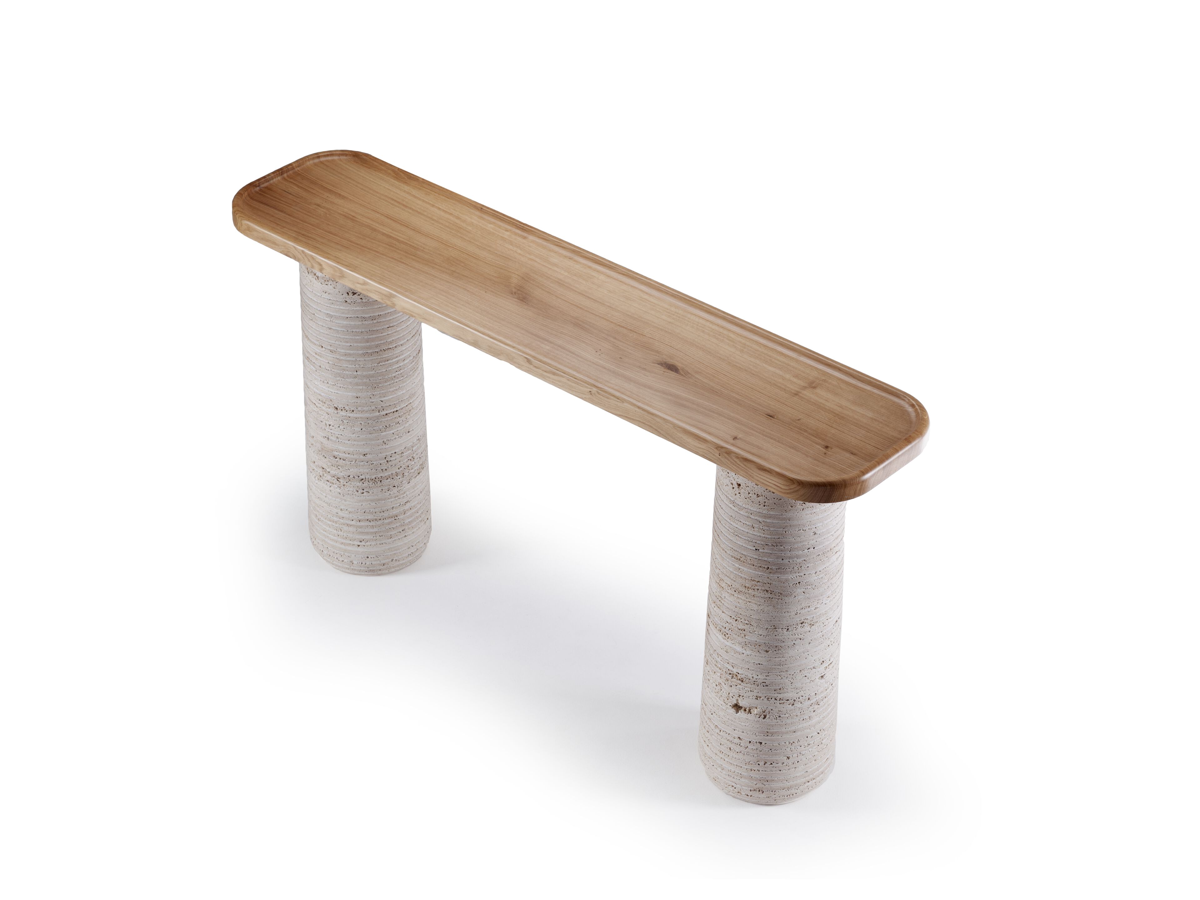 Прямоугольная консоль из мрамора Estremoz Mambo Unlimited Ideas Poppy ARCH-00108519 - Вид №1