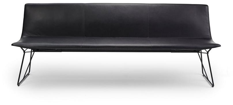 Freifrau Кожаная скамейка со спинкой Amelie sun-id-1457168 - Вид №1