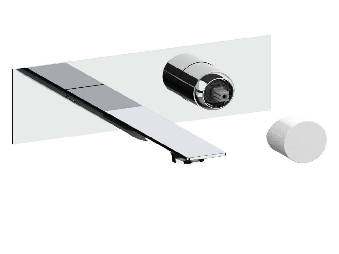 Однорычажный настенный смеситель для раковины без слива Rubinetterie Frattini Narciso S ARCH-00045233