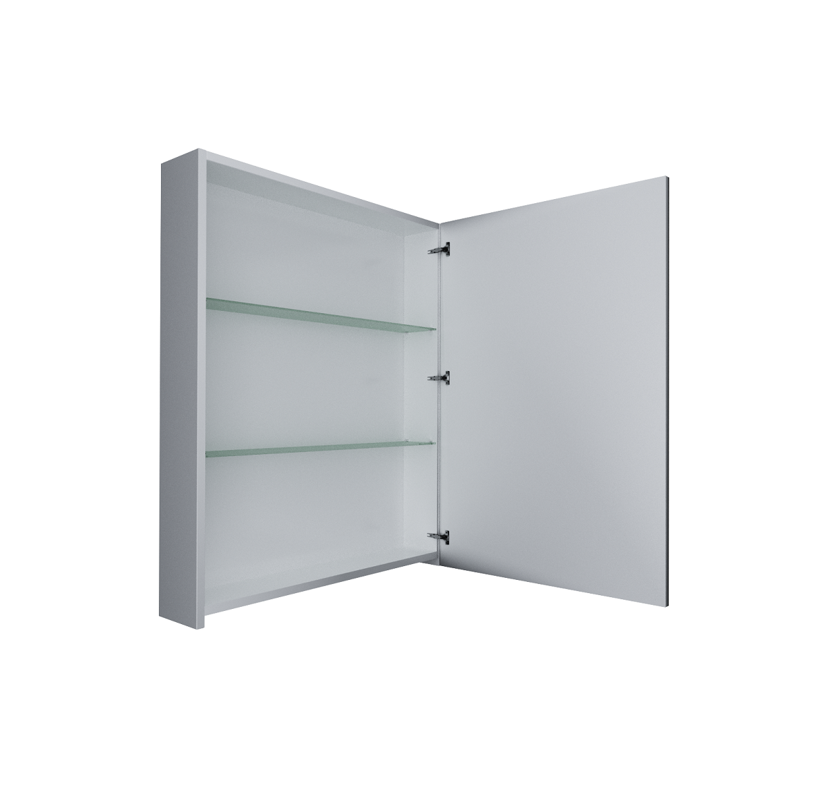 У29560 Зеркало Соната 60 Белый глянец, 1д 1 Marka Соната 