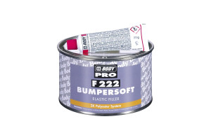 16510409 Шпатлевка PRO F222 BUMPERSOFT черн. 0,25кг 2220000050 HB BODY