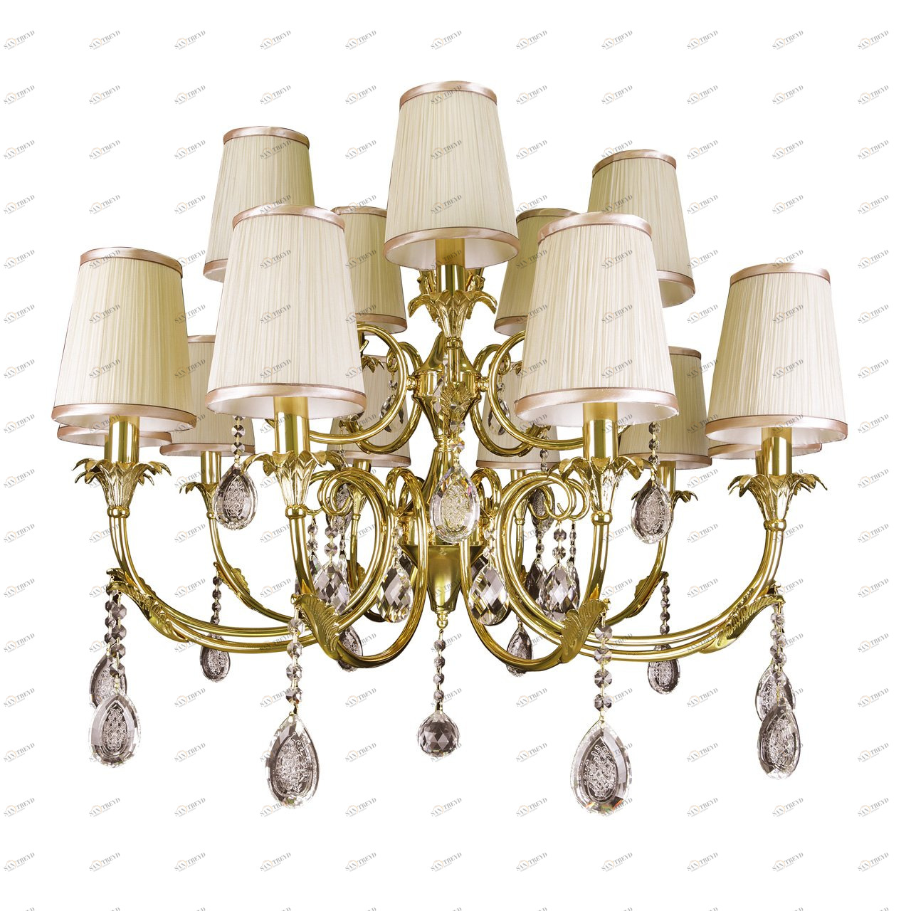 Подвесная люстра Lightstar Cappa 691152 бежевая LIGHTSTAR ДИЗАЙНЕРСКИЕ, CAPPA 059355 Бежевый 