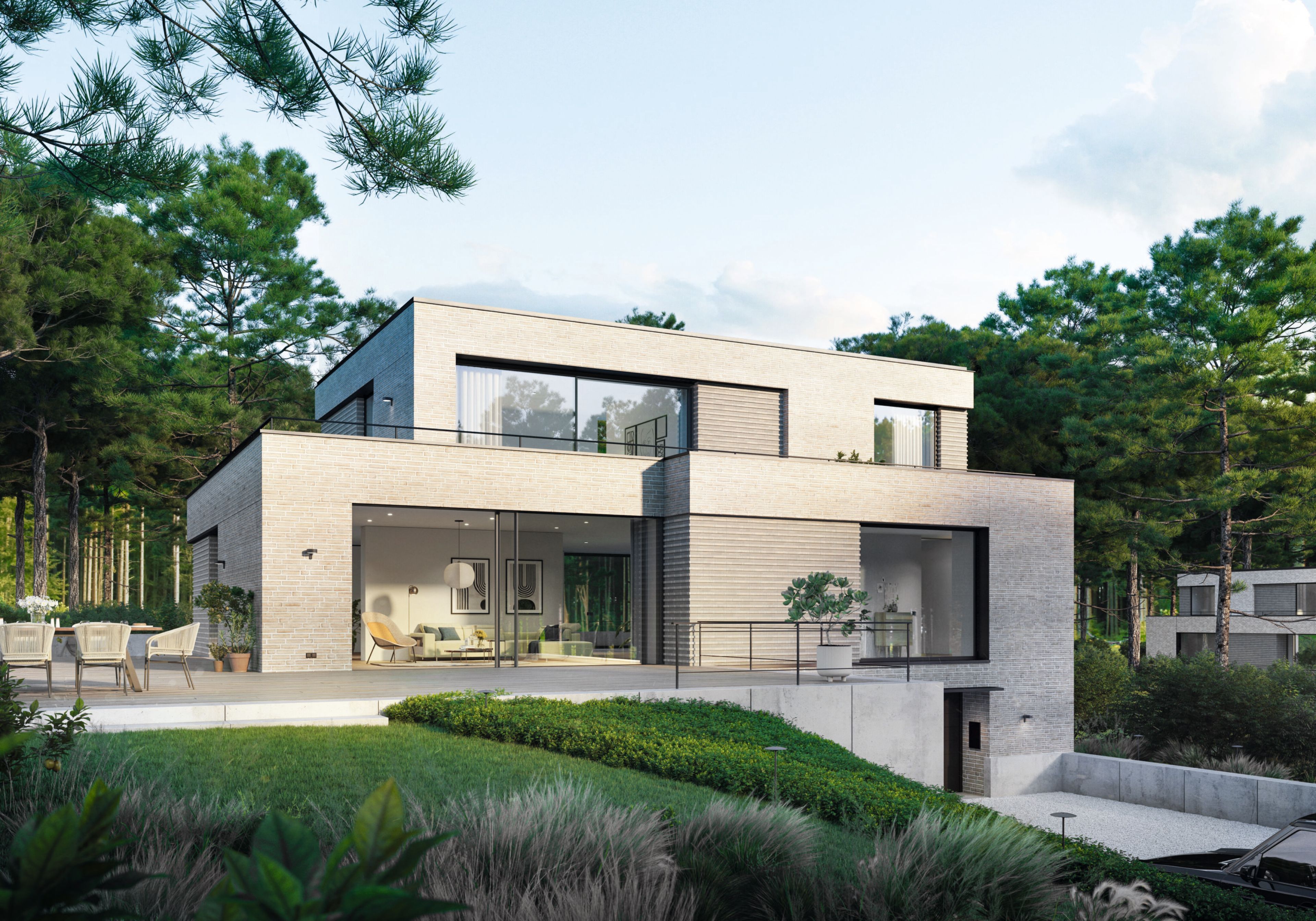 Алюминиевая и стеклянная раздвижная система Schüco Schüco AS PD 75.HI ARCH-00040078 - Вид №4