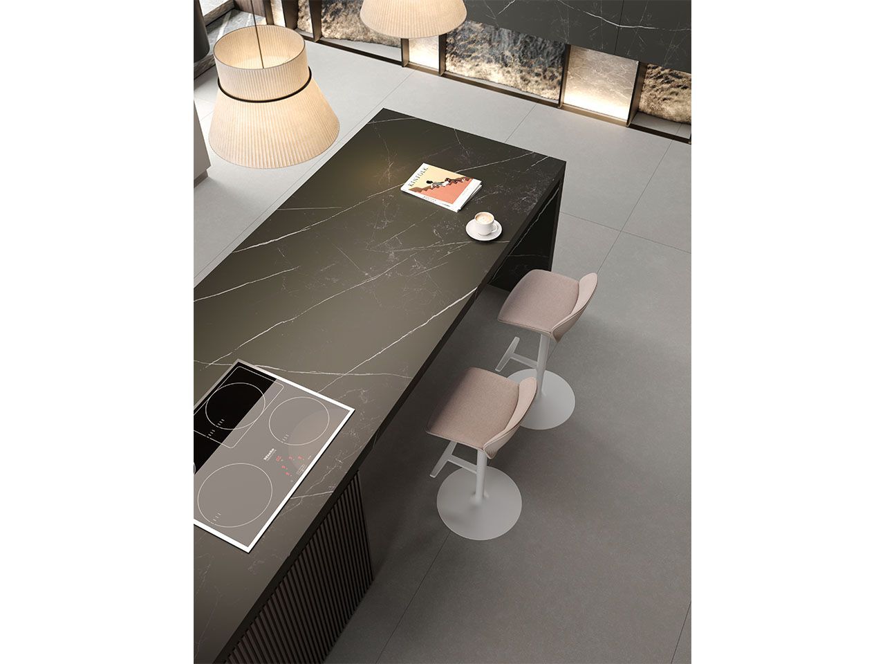 Пол / керамогранит с мраморным эффектом Kaleseramik плиты ARCH-00069791 - Вид №2