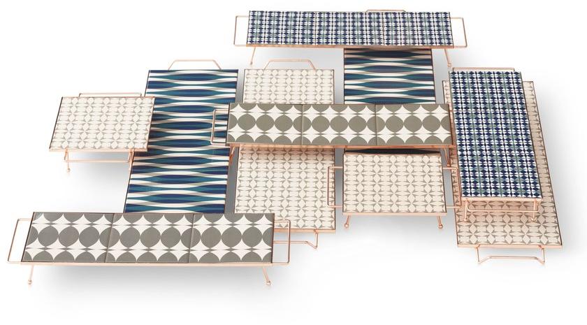 GAN Квадратный поднос из алюминия Mix&match sun-id-1393684 - Вид №26