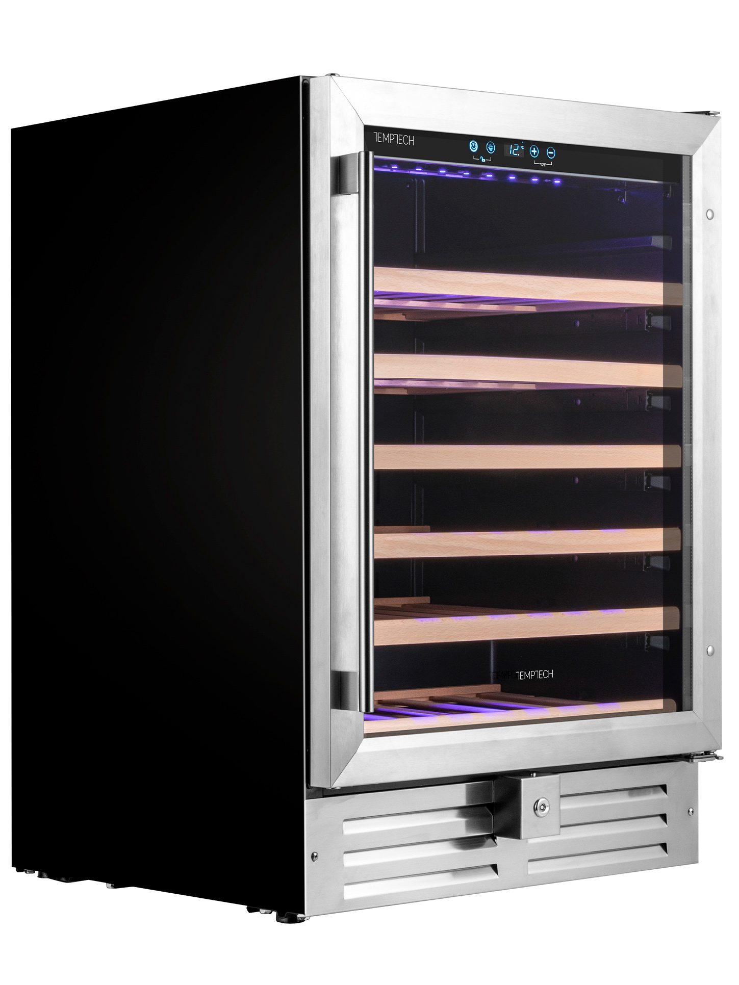 5360100 Винный шкаф Temptech WPQ60SCS серебристый STDN-0034432