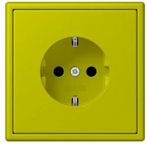 JUNG Пластиковая электрическая розетка Ls 990 les couleurs® le corbusier