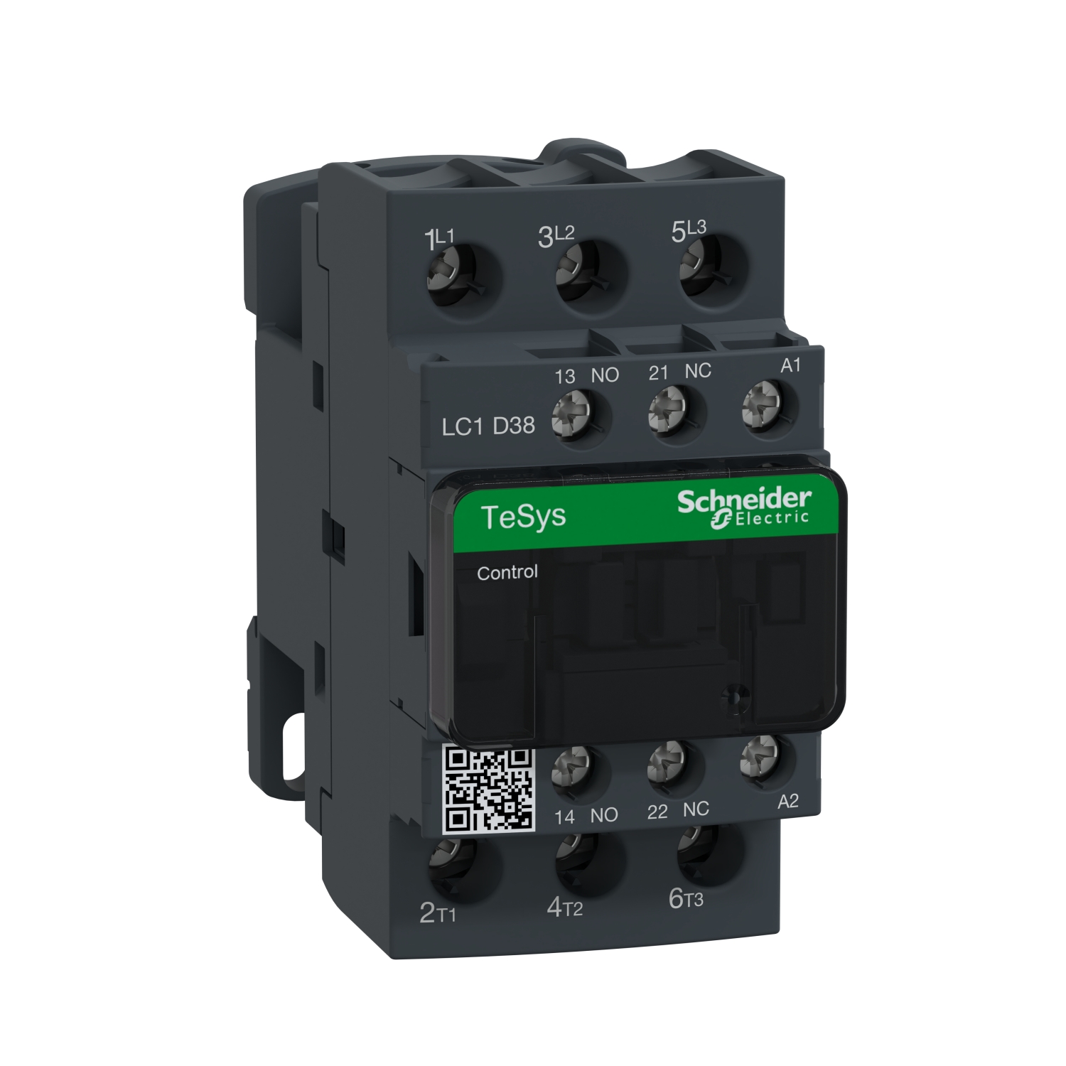 LC1D38V7 Контактор LC1D 3P 38А 440/400В AC 18.5кВт Schneider Electric TeSys 