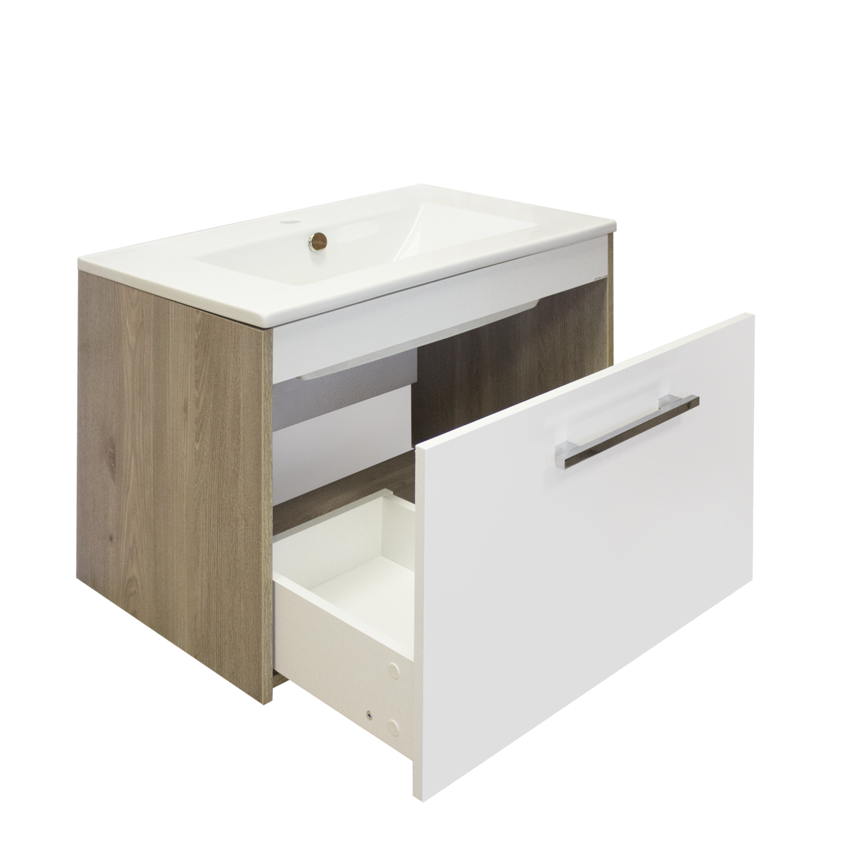 Тумба подвесная QUADRO 75 нельсон PLUS SANITA LUXE QDRNPSLCW75212W1 - Вид №7