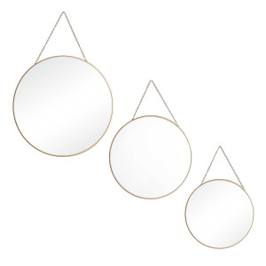 DZ-107-612 ЗЕРКАЛО НАСТЕННОЕ, НАБОР ИЗ 3ШТ TO4ROOMS
