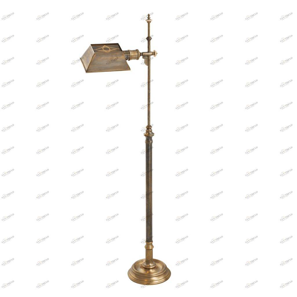 Торшер Charlene brass от Delight Collection KM0920F brass DELIGHT COLLECTION ФОНАРЬ 246474 Бронза 