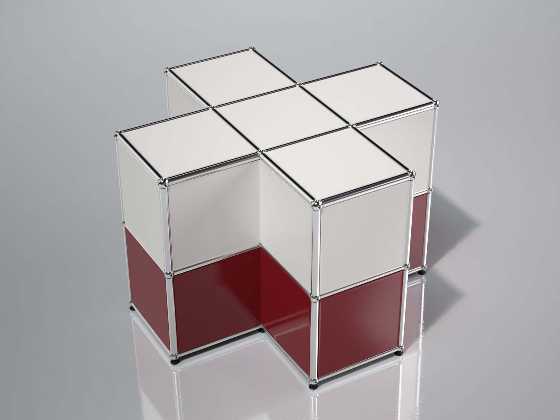 Стальной журнальный столик USM TESSELLATE ARCH-00106257 - Вид №2