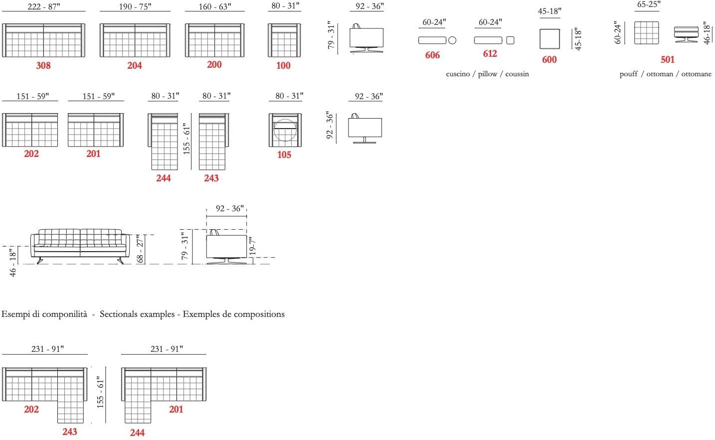 Max Divani Кожаный диван с тафтингом Gran torino sun-id-1432152 - Вид №7